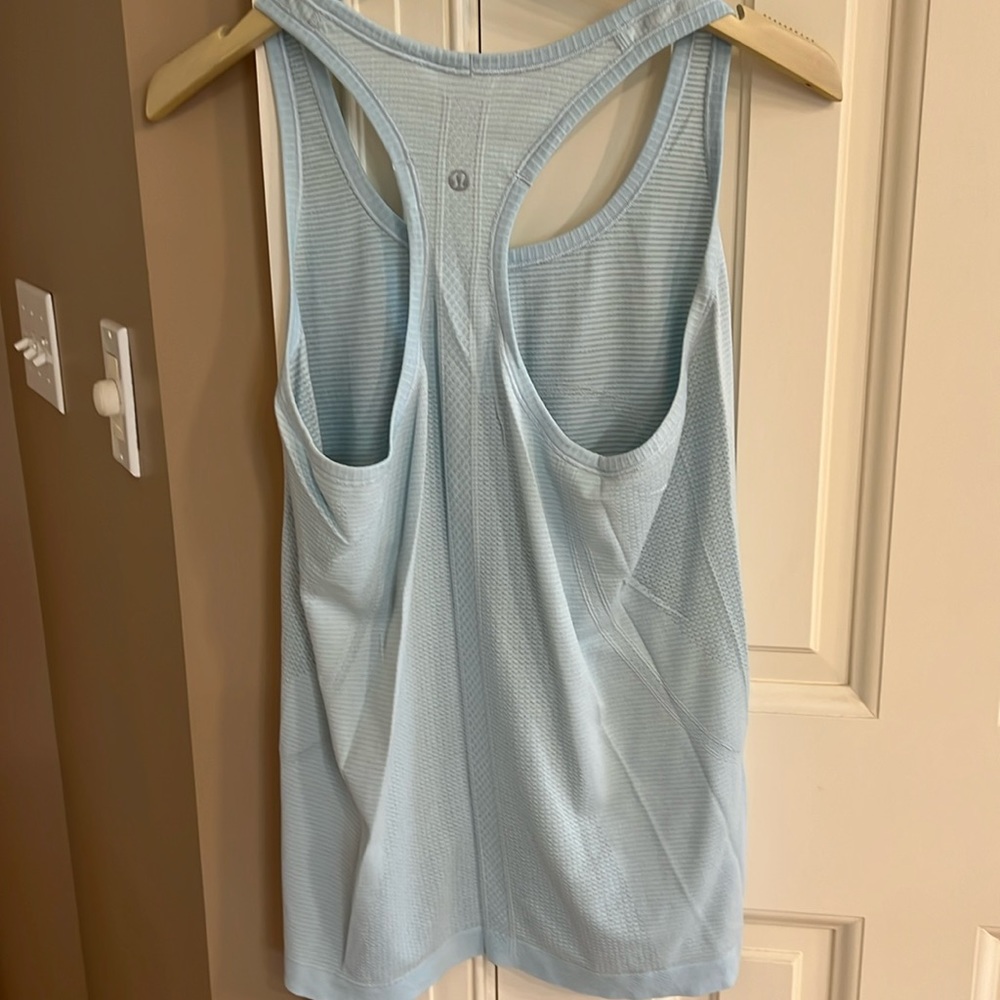 Lululemon Swiftly Tank Size 10 Aquamarine